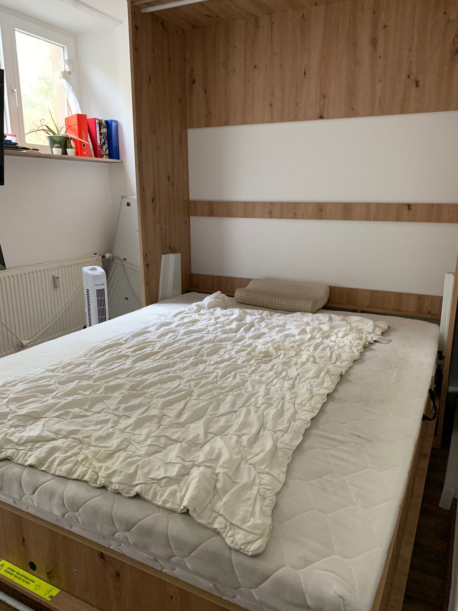 Studentenwohnung Mannheim L7 mit Balkon und Schrankbett